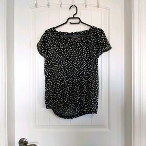 NEW ZARA BASIC BLOUSE /b4